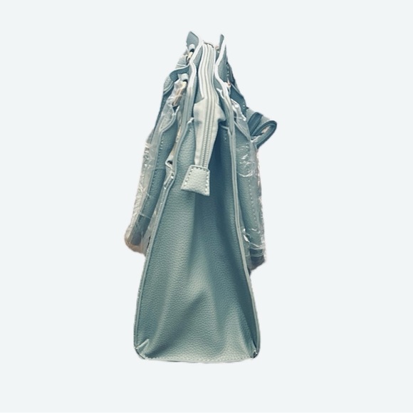 Gloria Vanderbilt Denim Blue-Gray Handbag - Chic & Versatile! New - Picture 7 of 10